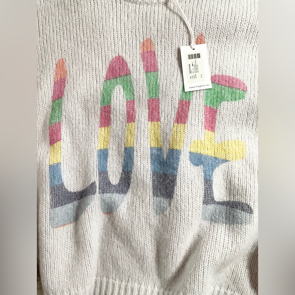 COPY - FROGBOX ALPACA KNIT SWEATER - Picture 8 of 9